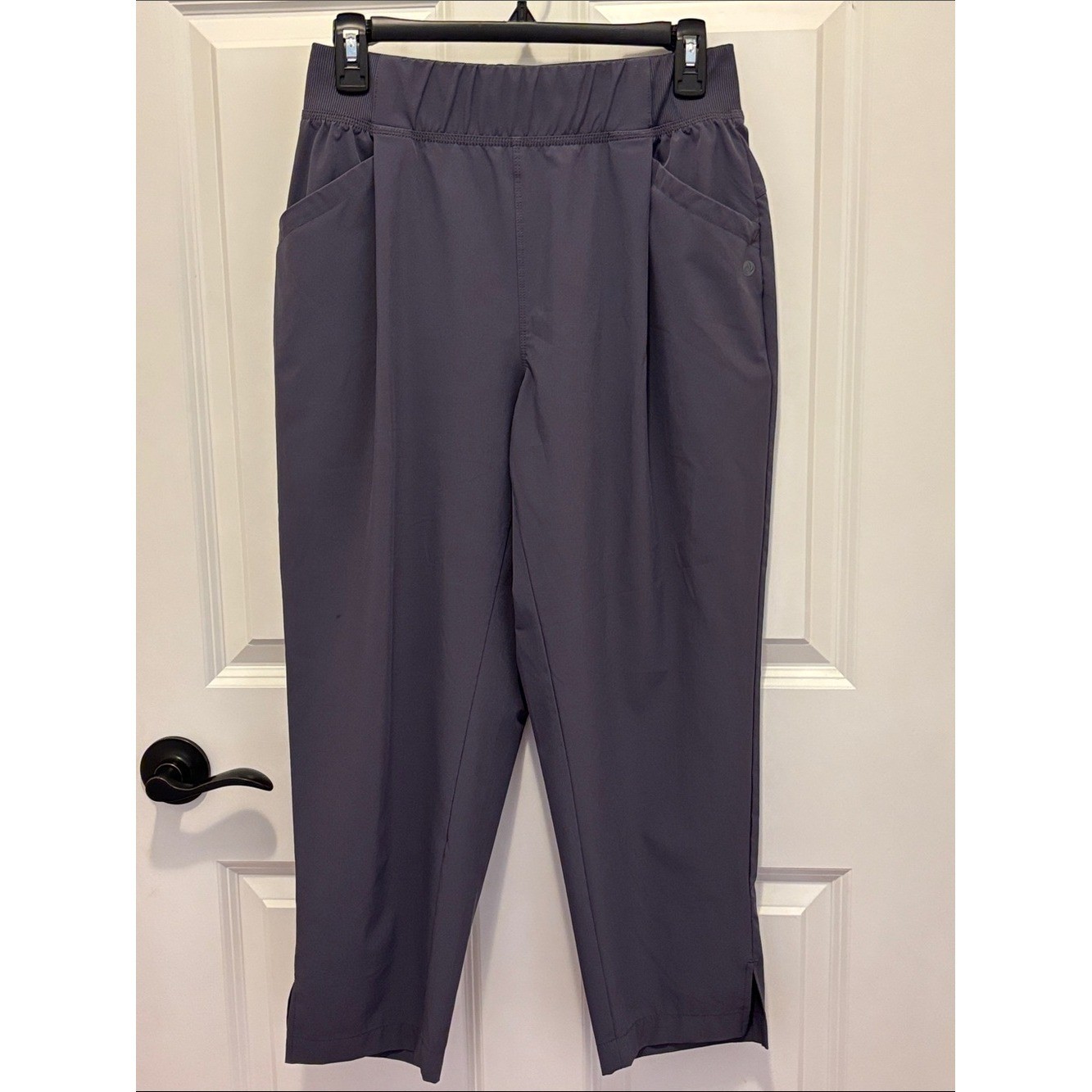 Apana Slate Gray Straight-Leg Pull-On Pants🩶Small