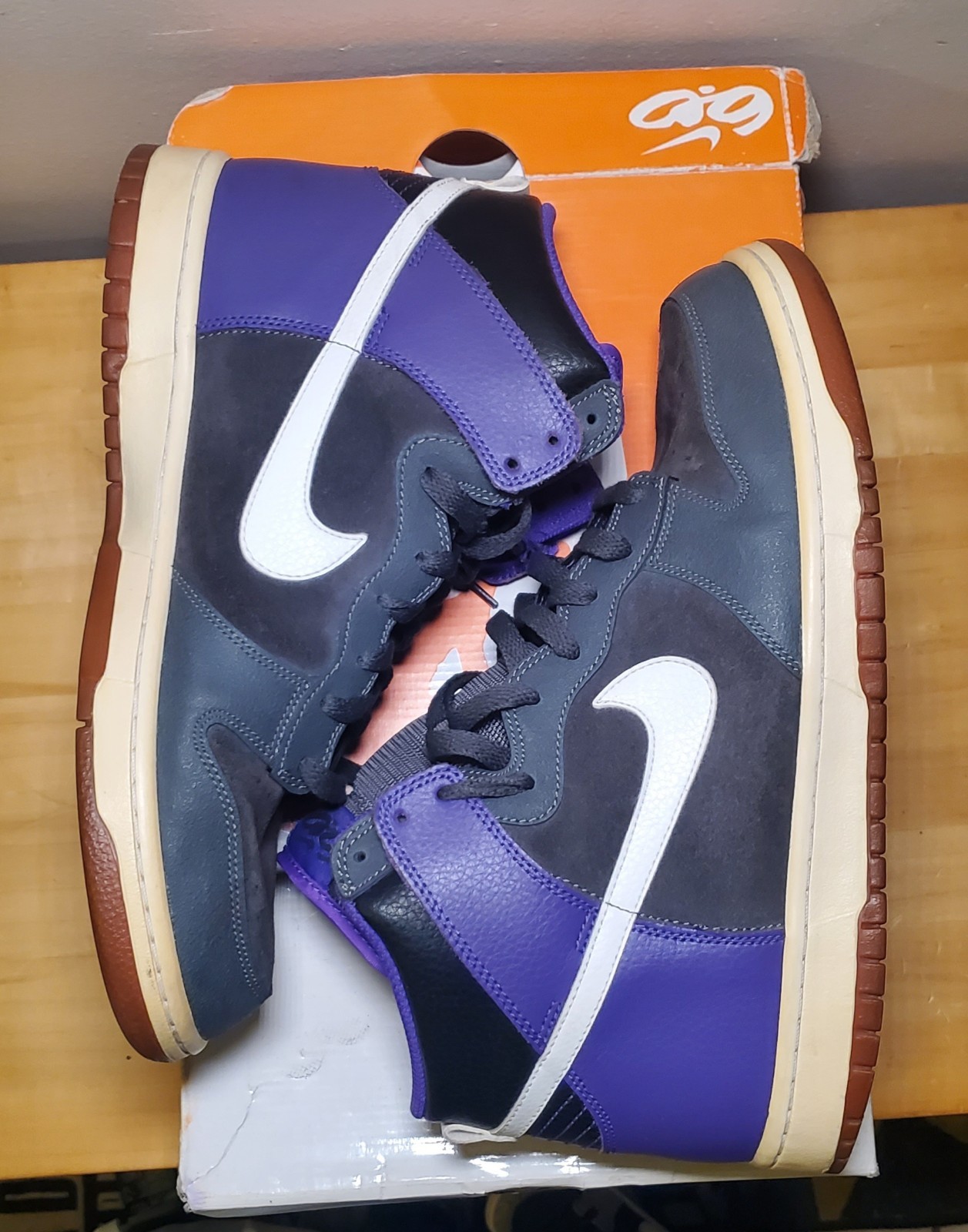 Nike Dunk High 6.0 Pure Purple Men’s Size 10 Sneakers 517562-062