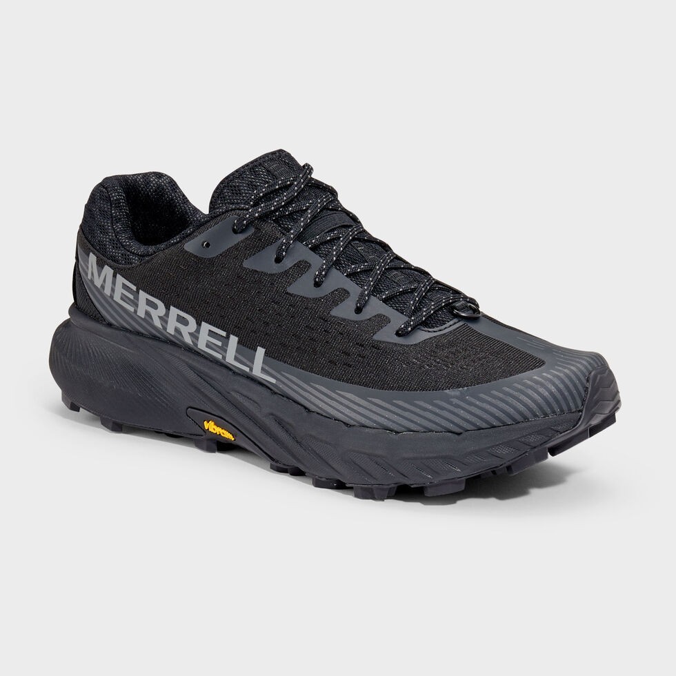 Men’s Merrell Agility Peak 5 Shoes Black 🔥No Import Fees