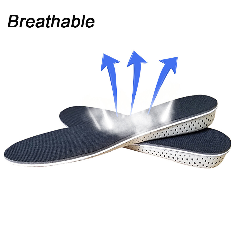 Invisible Insole Heel Lift Insert Shoe Pad Height Increase Cushion Taller Unisex