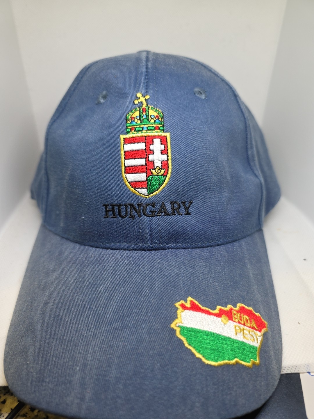 Budapest Hungary Hat Cap Adult Mens Adjustable Strapback Embroidered Logo