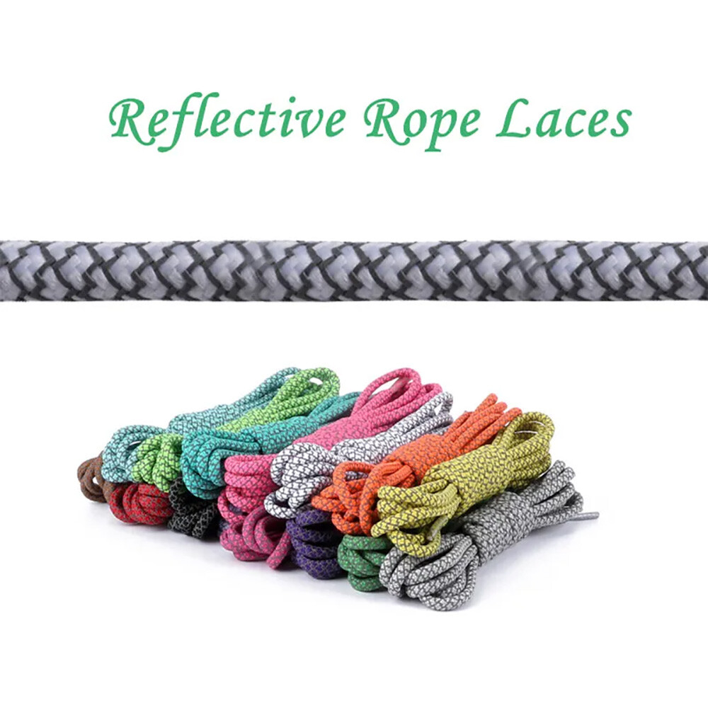 Round 4mm BOOT LACES – Work Boots Shoe Strings Outdoor Hiking Shoelaces
