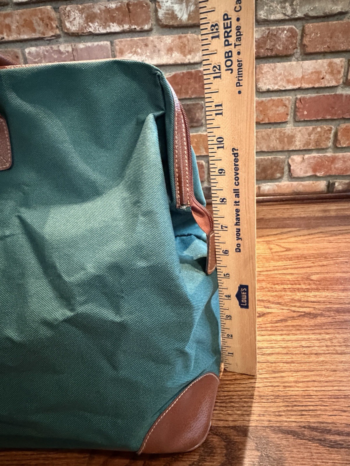 Vintage Ralph Lauren Weekender Duffle Bag 80’s-90’s Green Canvas Travel Tote
