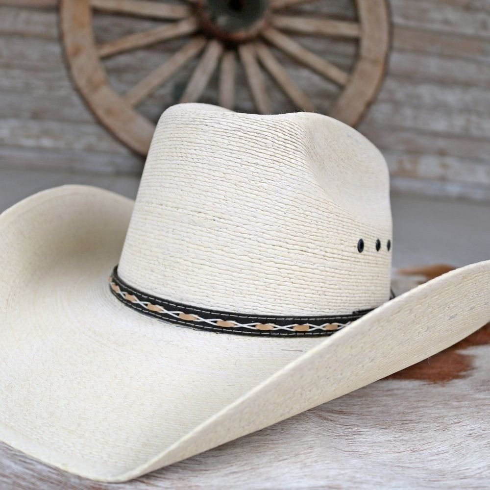 Stetson Square Palm Leaf Cowboy Hat