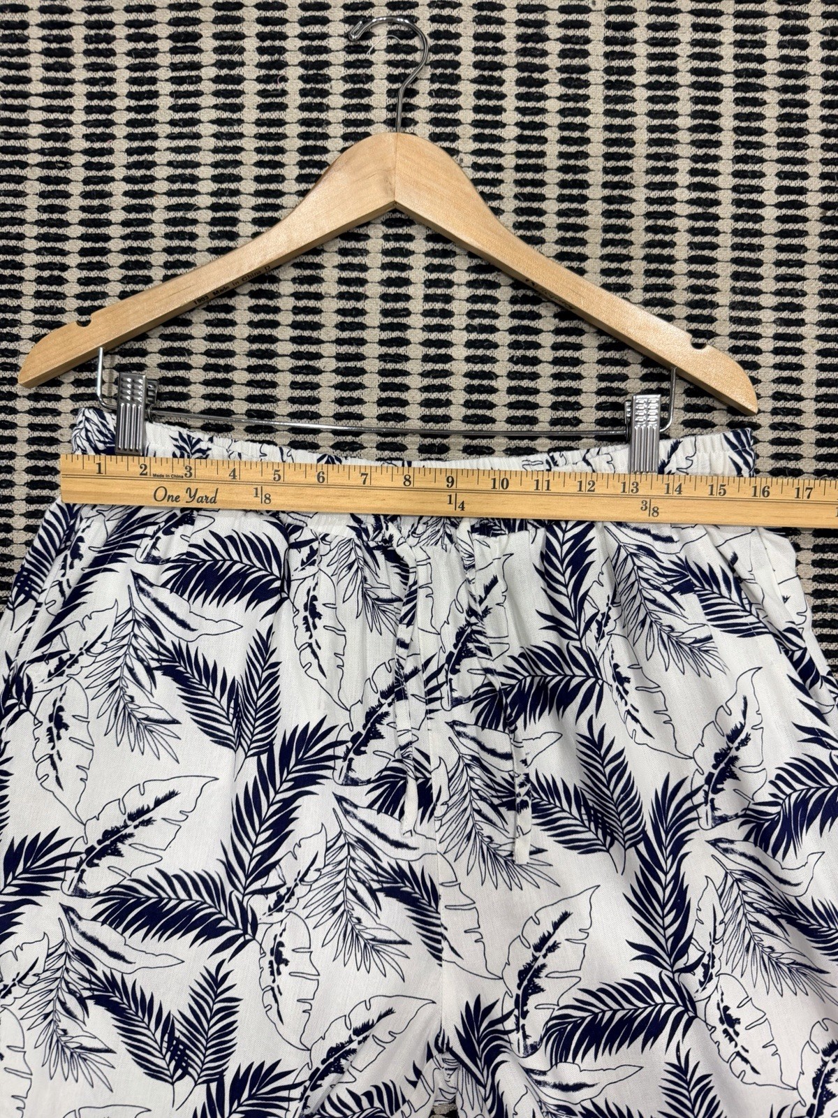Men’s COOFANDY button down Tropical Beach Bohemian Shirt & Pants Set L