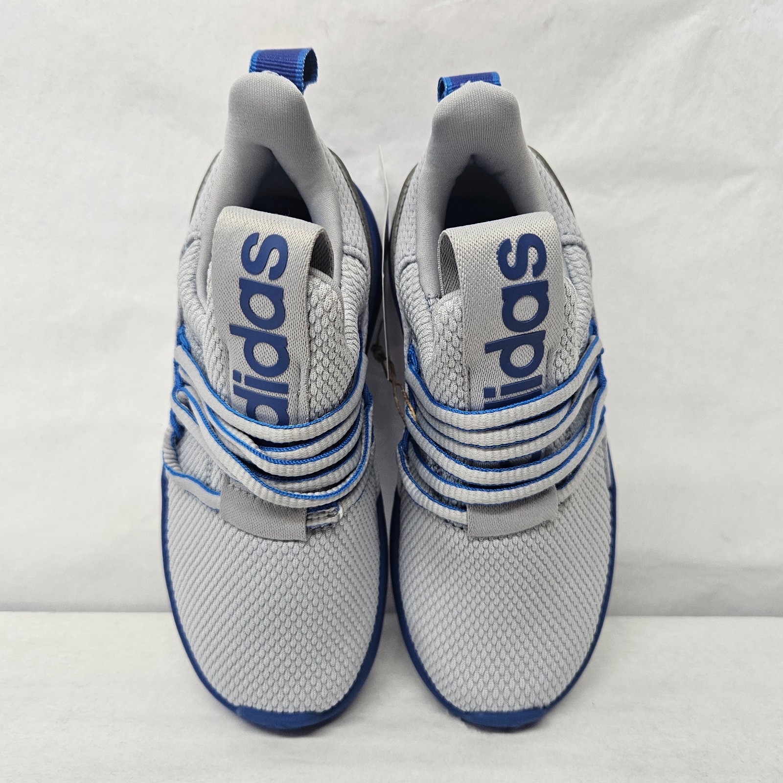 Adidas Lite Racer Adapt 7.0 K Athletic Sneakers JS5016 Grey Blue Kids Size 11K