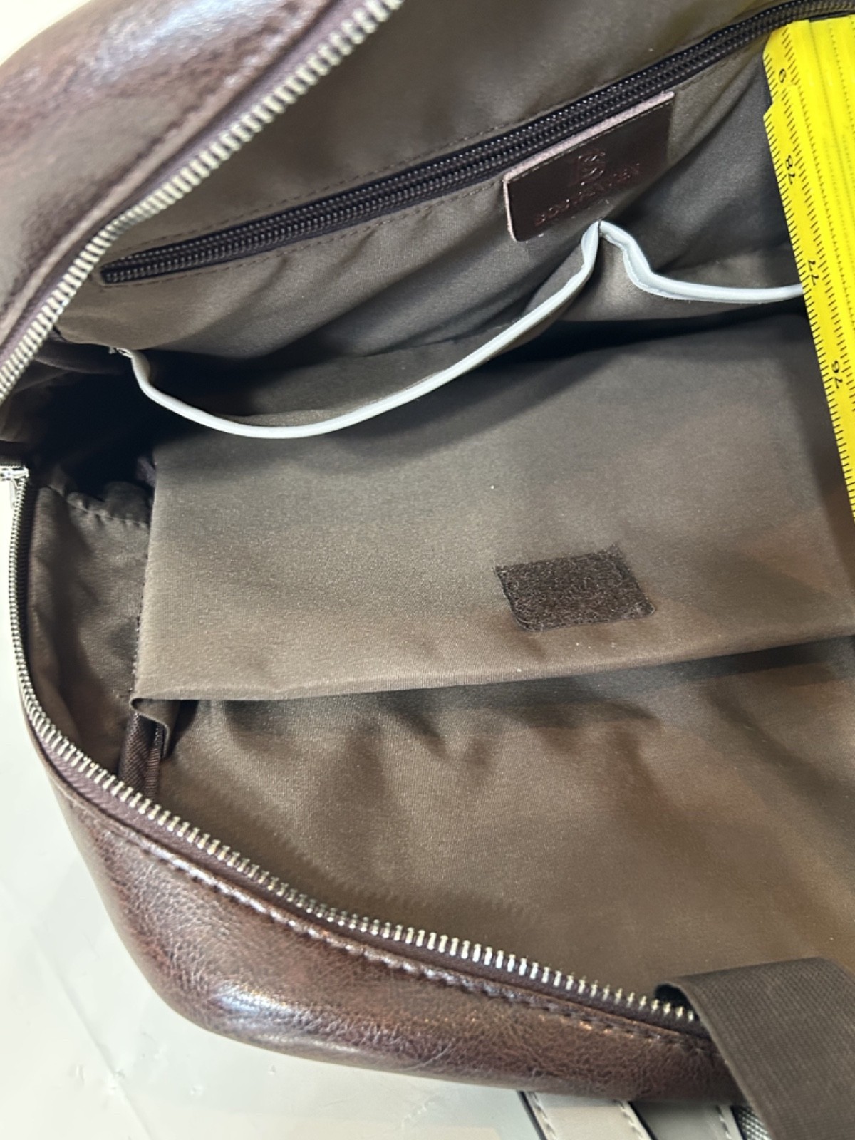 BOSTANTEN Leather Laptop Backpack 15.6 inch Computer Bag – C1