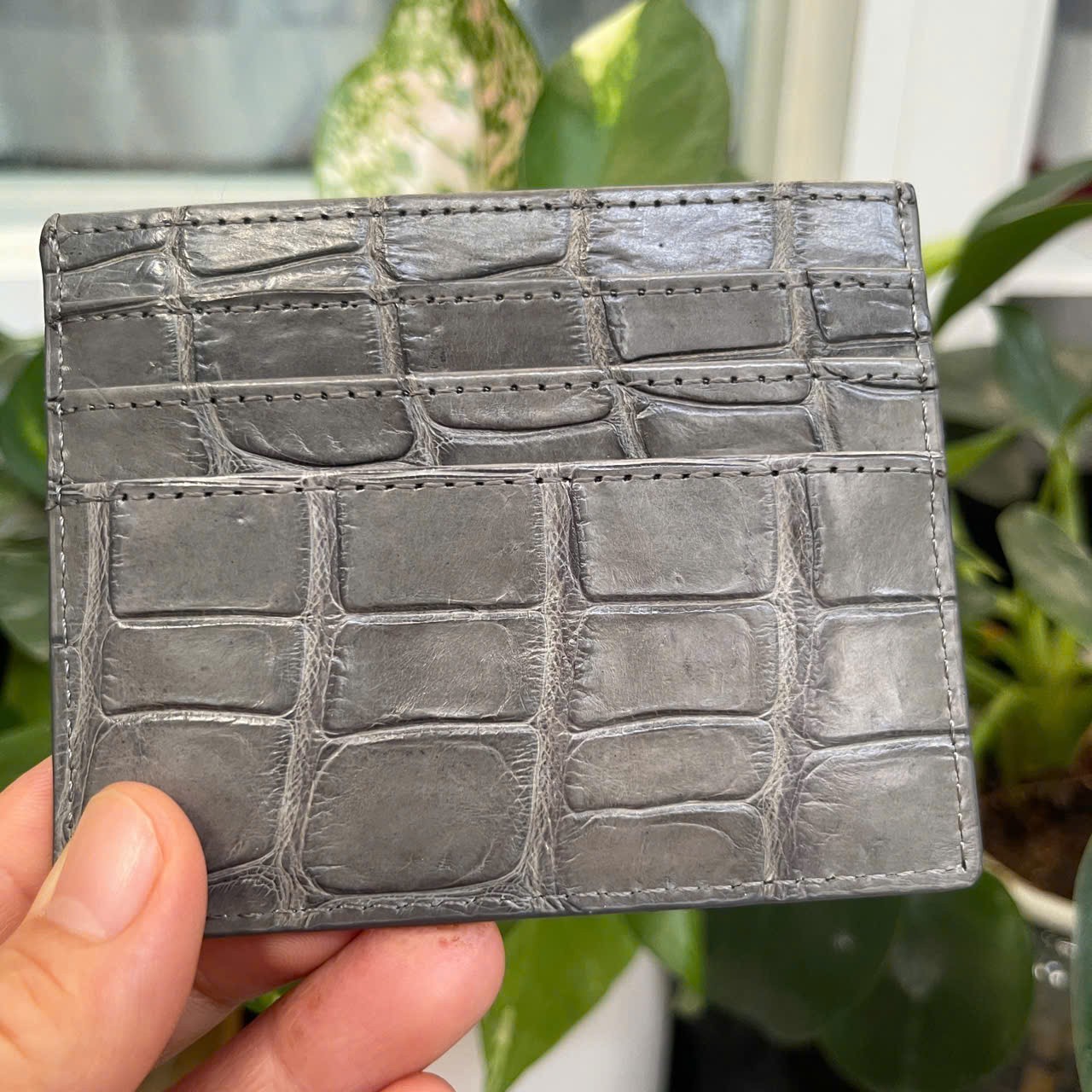 GENUINE LEATHER SKIN CREDIT CARD HOLDER/ WALLET CARD HOLDER FOR MEN
