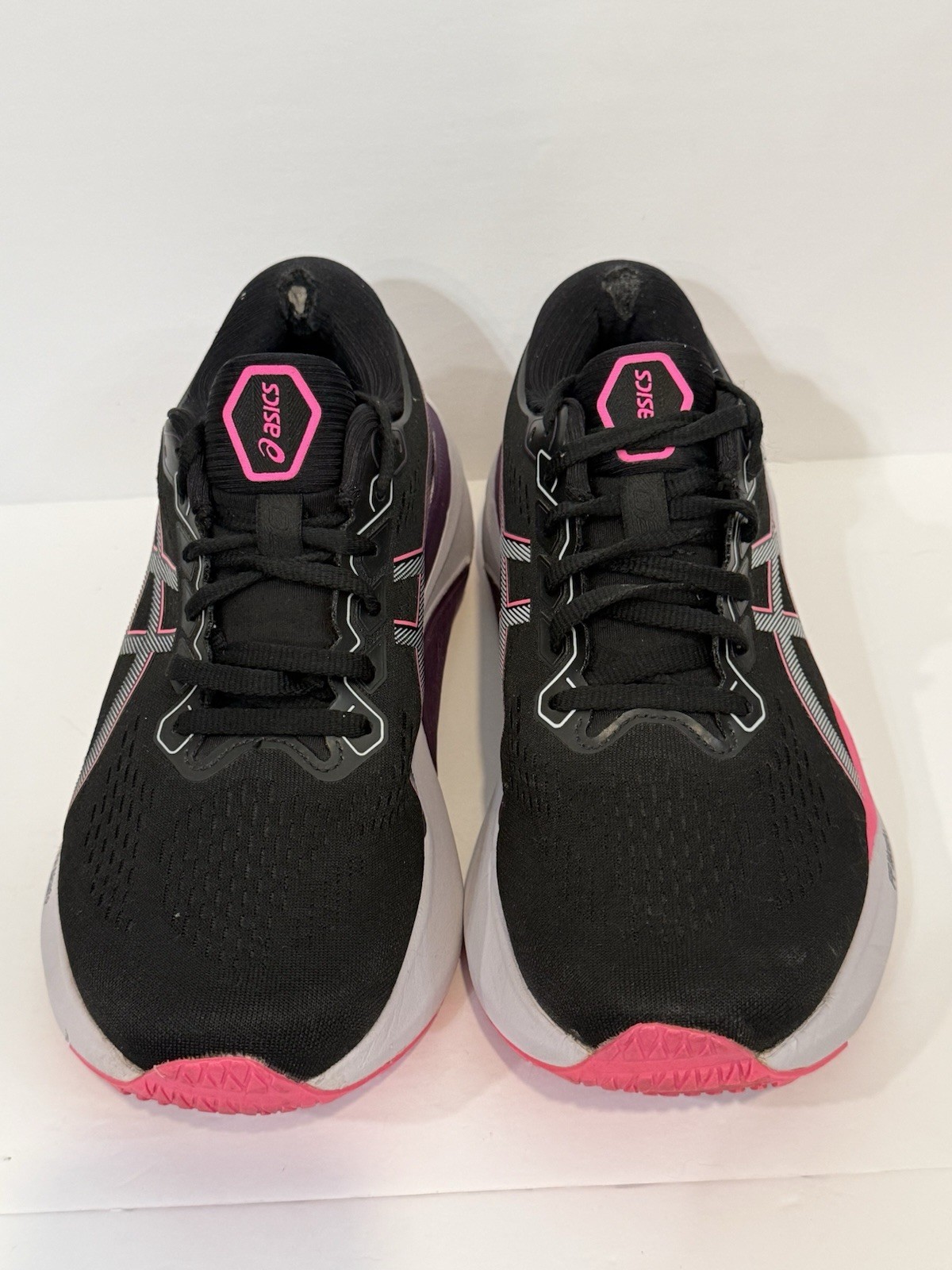ASICS Women’s Gel-Kayano 30 1012B357 Black Pink Running Shoes Size 8.5