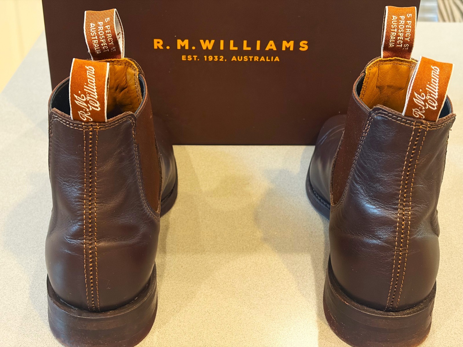 R. M. Williams Hand Made Luxury Men’s Boots – Size 11.5