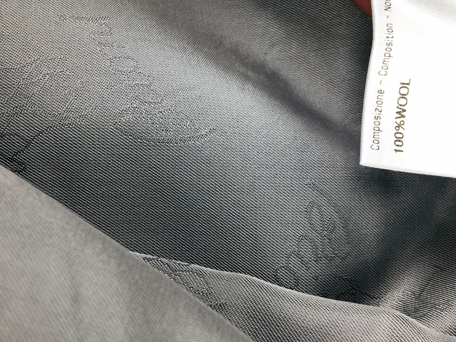 40R Brioni Italy Mens 2 Button 100% Wool Blazer Sport Coat Gray Glen Check