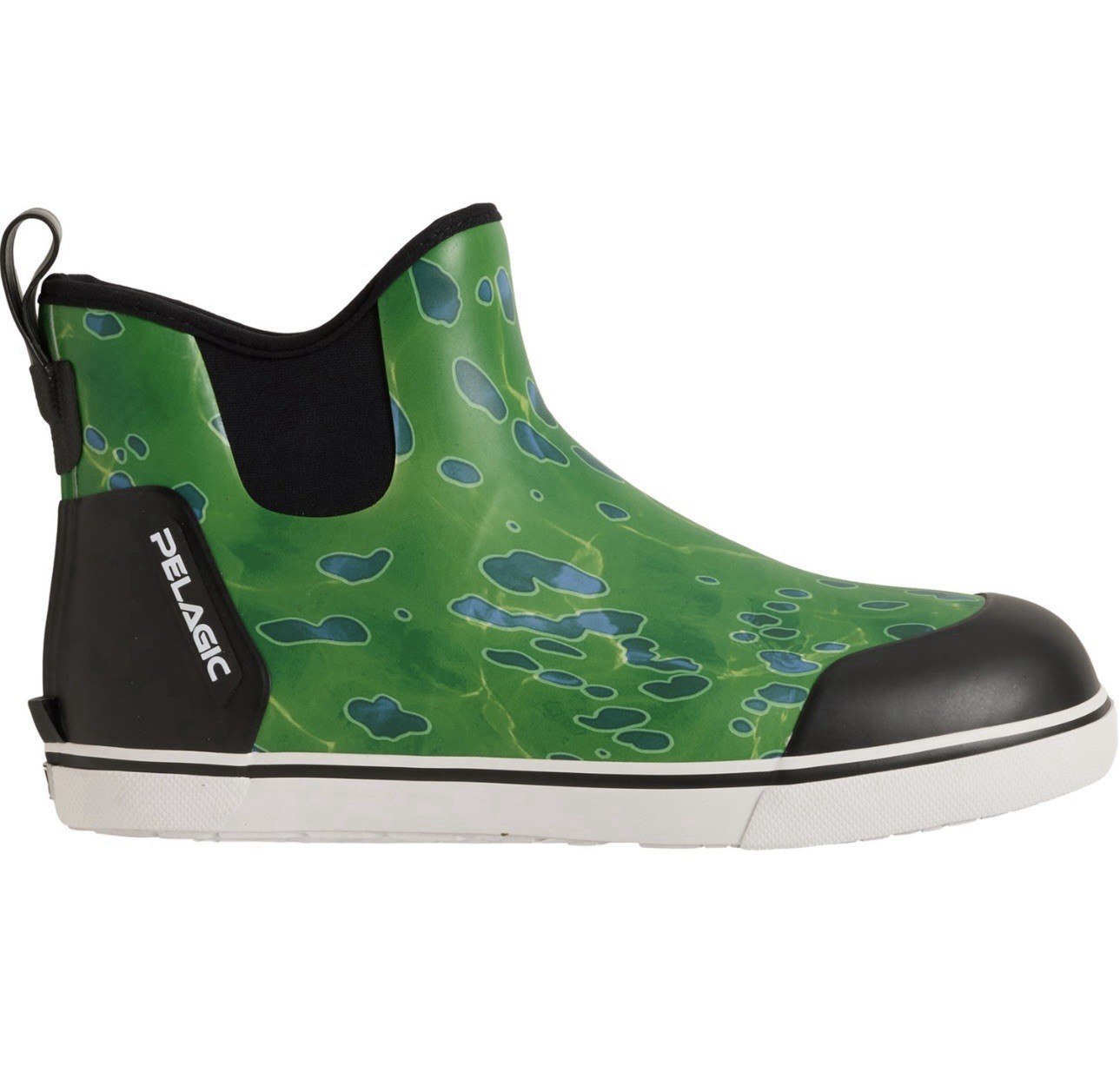 Pelagic Pursuit 6” Deckboot Men’s Green Waterproof Performance Fishing T4