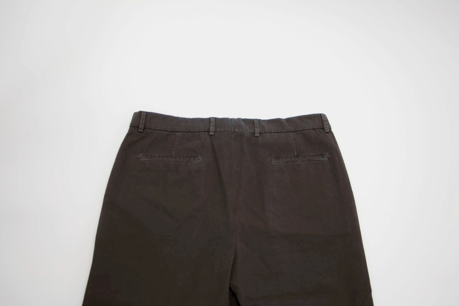 NWT Brunello Cucinelli Men “Leisure Fit” Chino Pants W/Logo Accents 50/34US A262
