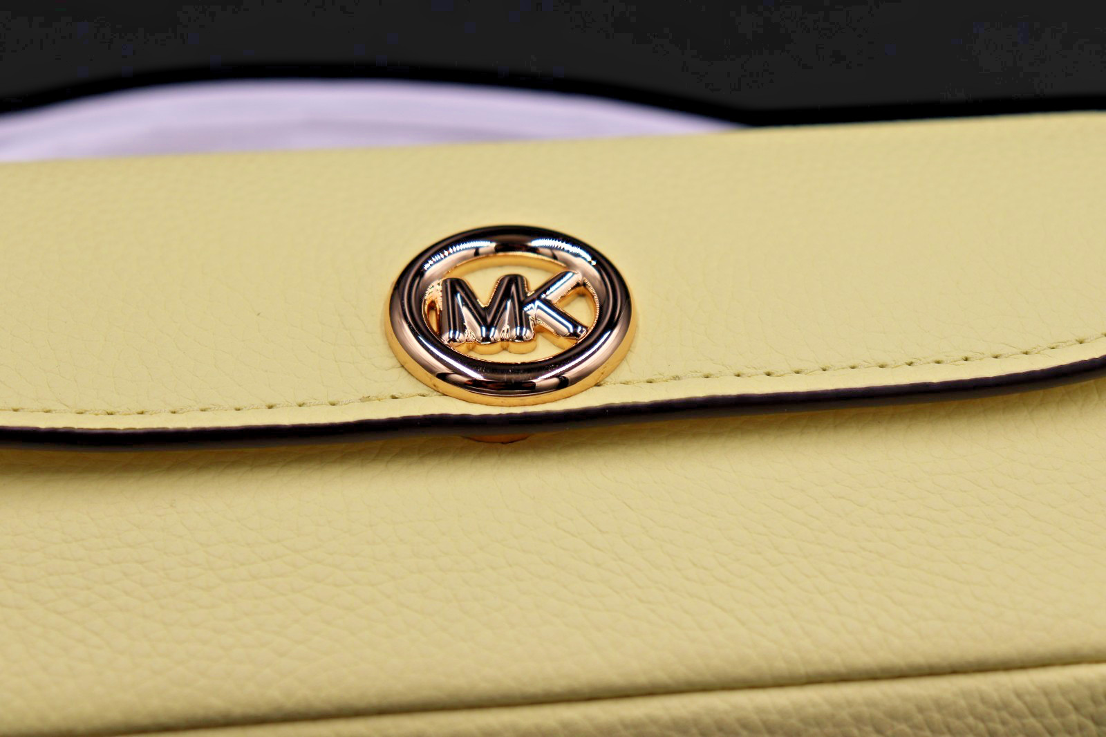 Michael Kors Nolita Small Flap Chain Crossbody Bag – Lemon Color – NWT