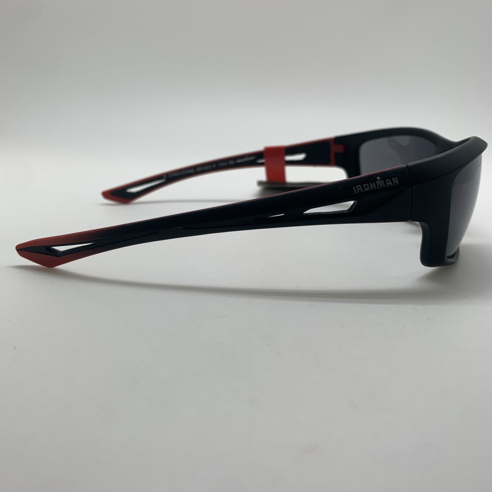 IRONMAN Black/Red Wrap Sunglasses IF 1902 BLK