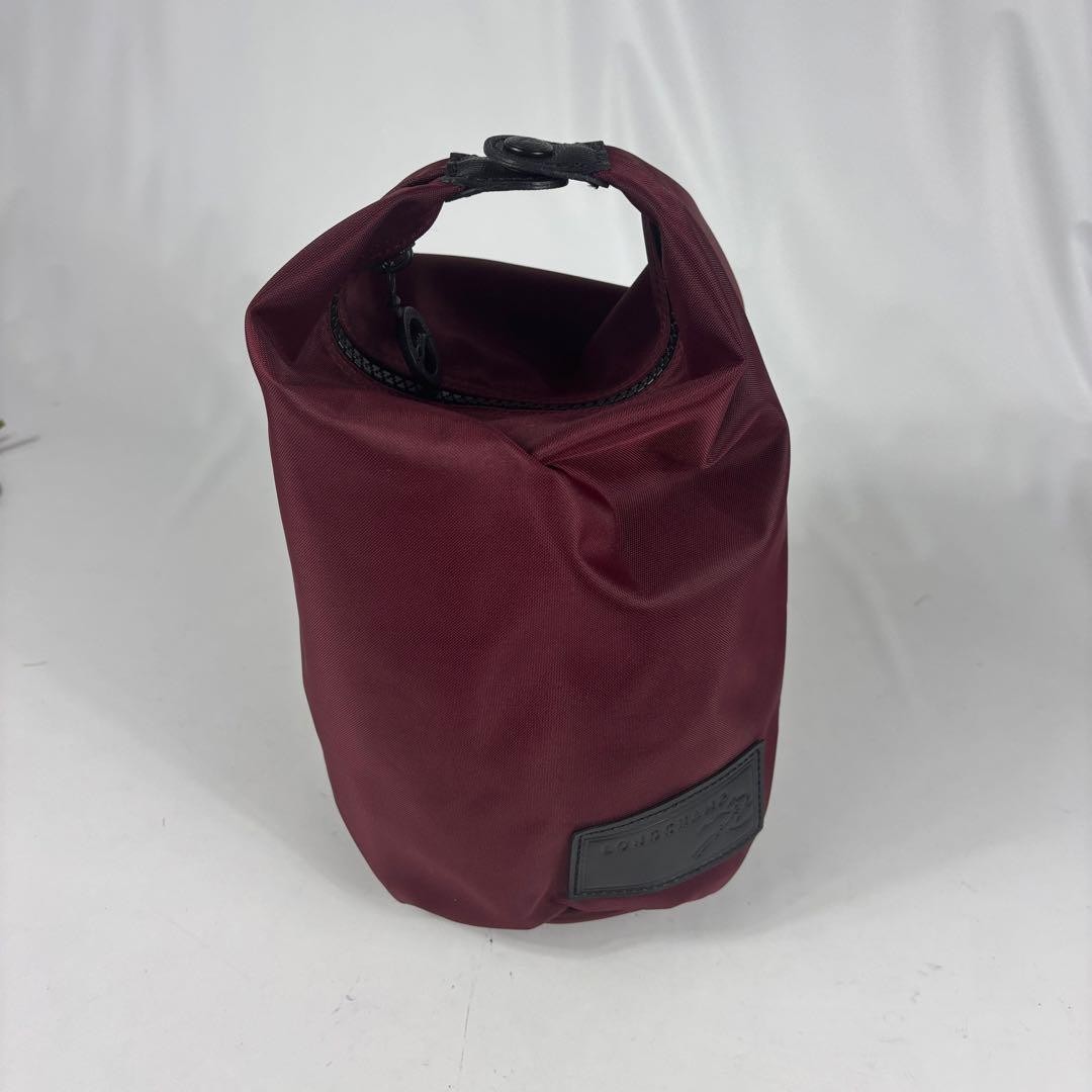 LONGCHAMP Le Pliage Scuba Bordeaux Polyamide(Nylon) Pouch Women’s