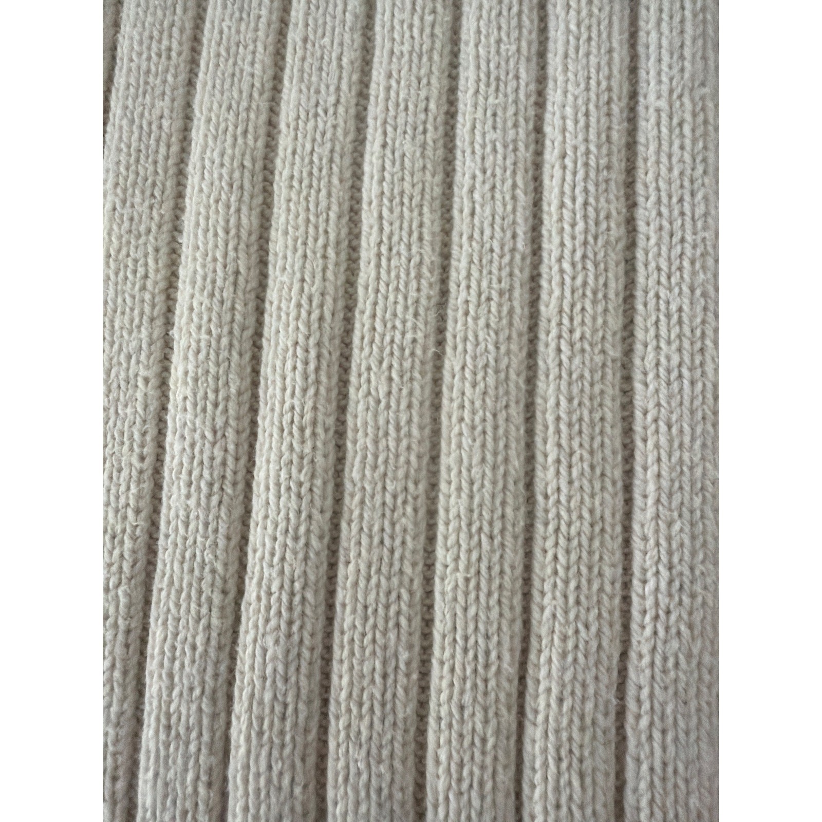 Vintage 90s Y2K Polo Jeans Co Ralph Lauren Cream Cotton Rib Knit Sweater XXL