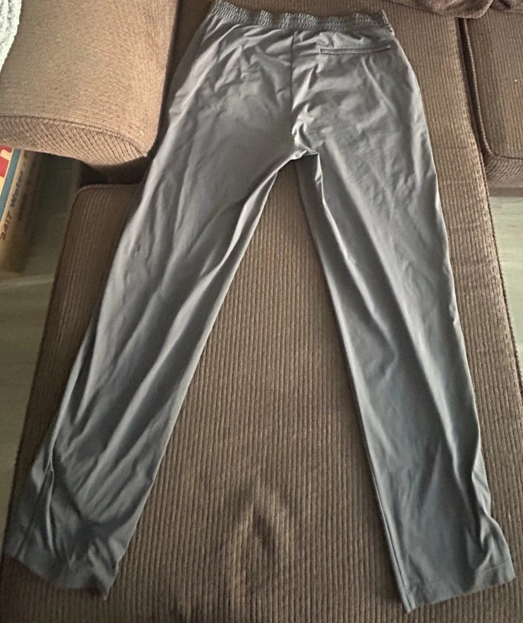 UNI-QLO Men’s XL Ultra Stretch Dry-Ex Tapered Pants Gray Airism Joggers