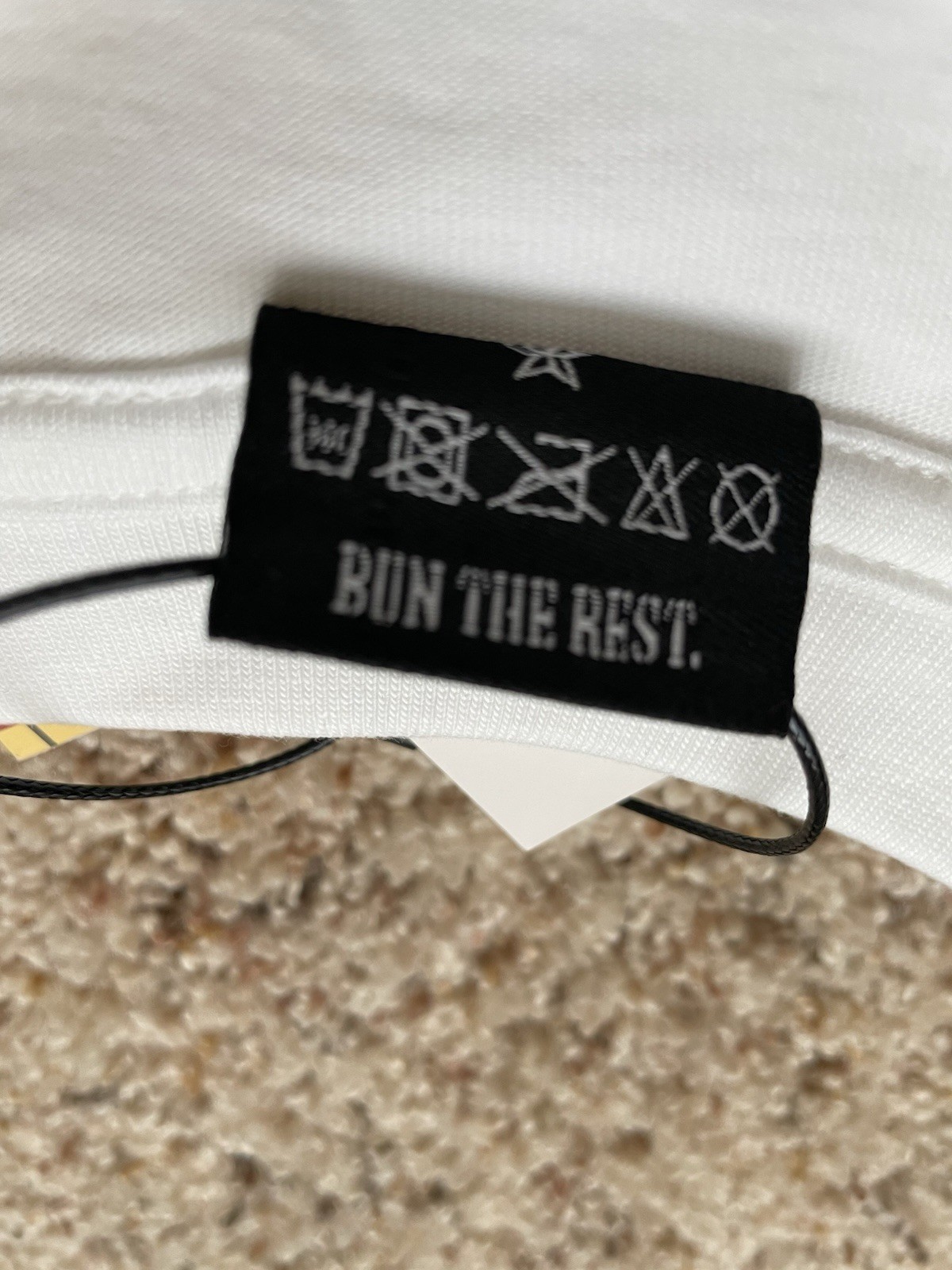 Corteiz Plain White Tee Short Size Medium New With Tags