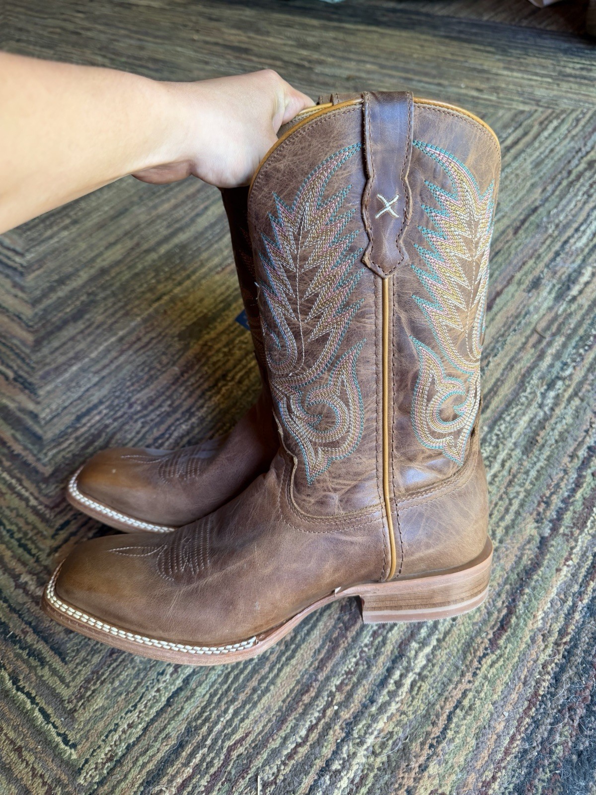 TWISTED X WOMEN’S BROWN RANCHER BOOT WRAL017 Women’s Size 9B