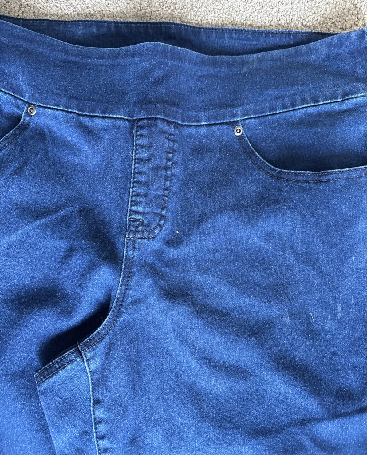 Capri Pants or Shorts Size L and Size XL Solid or Patterns or Blue Jean, White