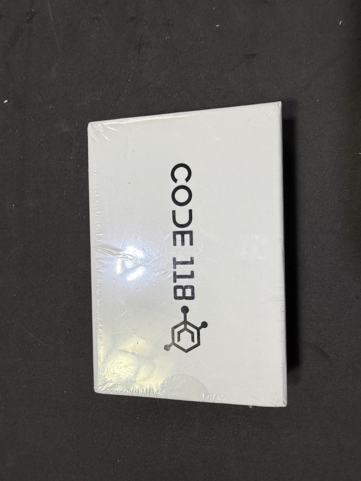 Code 118 Magsafe Wallet RFID Block Aluminum White Glow In The Dark Pop Up Wallet