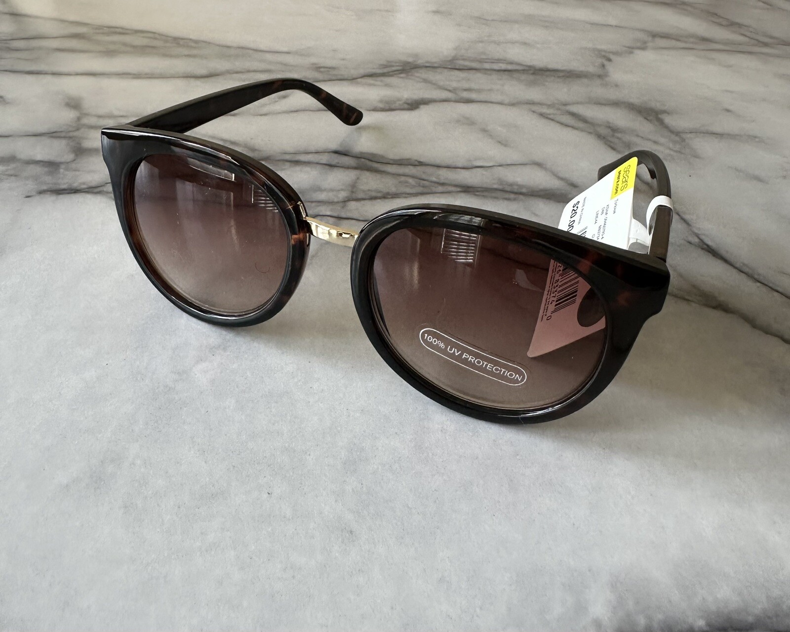 New Women’s 100% UV Protection Sunglasses Tortoise