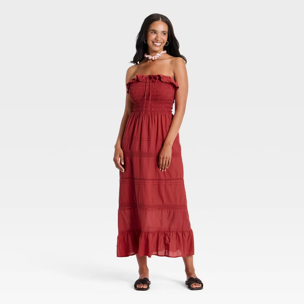 Women Cotton Maxi Pullover Sundress – Universal