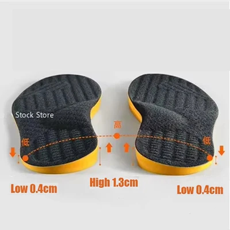 Flat Foot Orthopedic Insoles for Men Women Shoes Arch Support Insoles for Childr