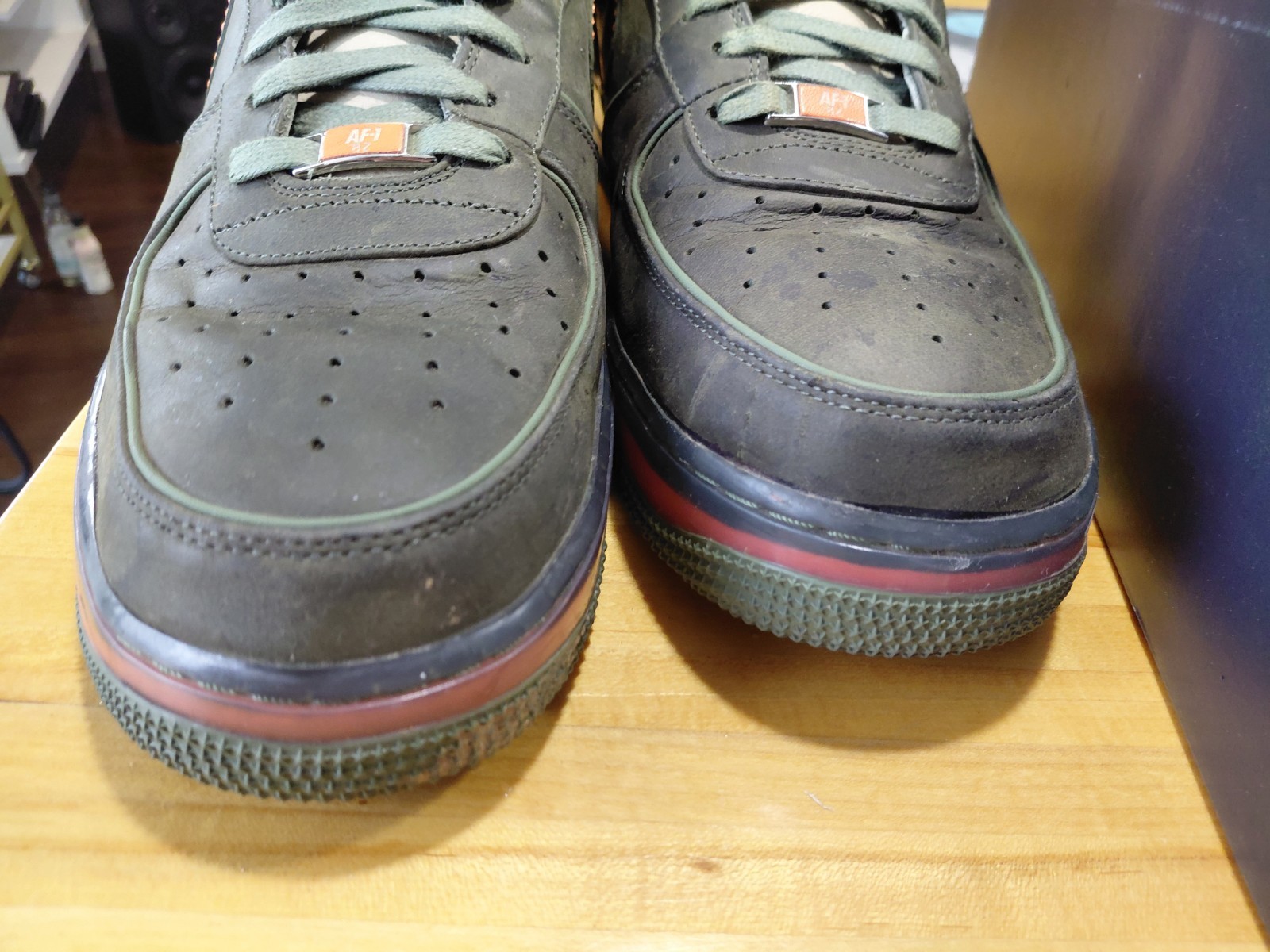 Nike Air Force 1 Supreme Max Air 07 Berlin Size 14