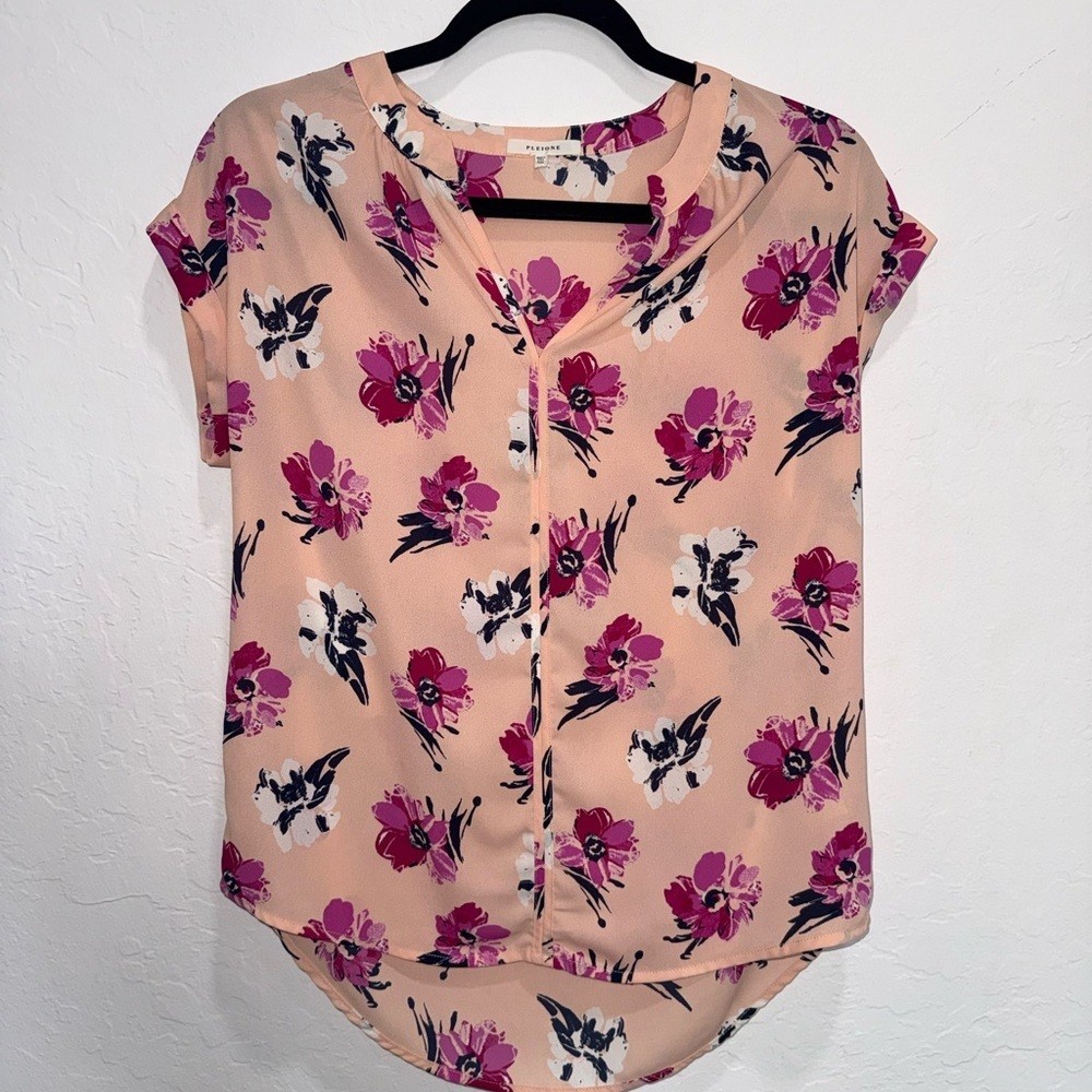 Pleione Floral Blouse 🌺