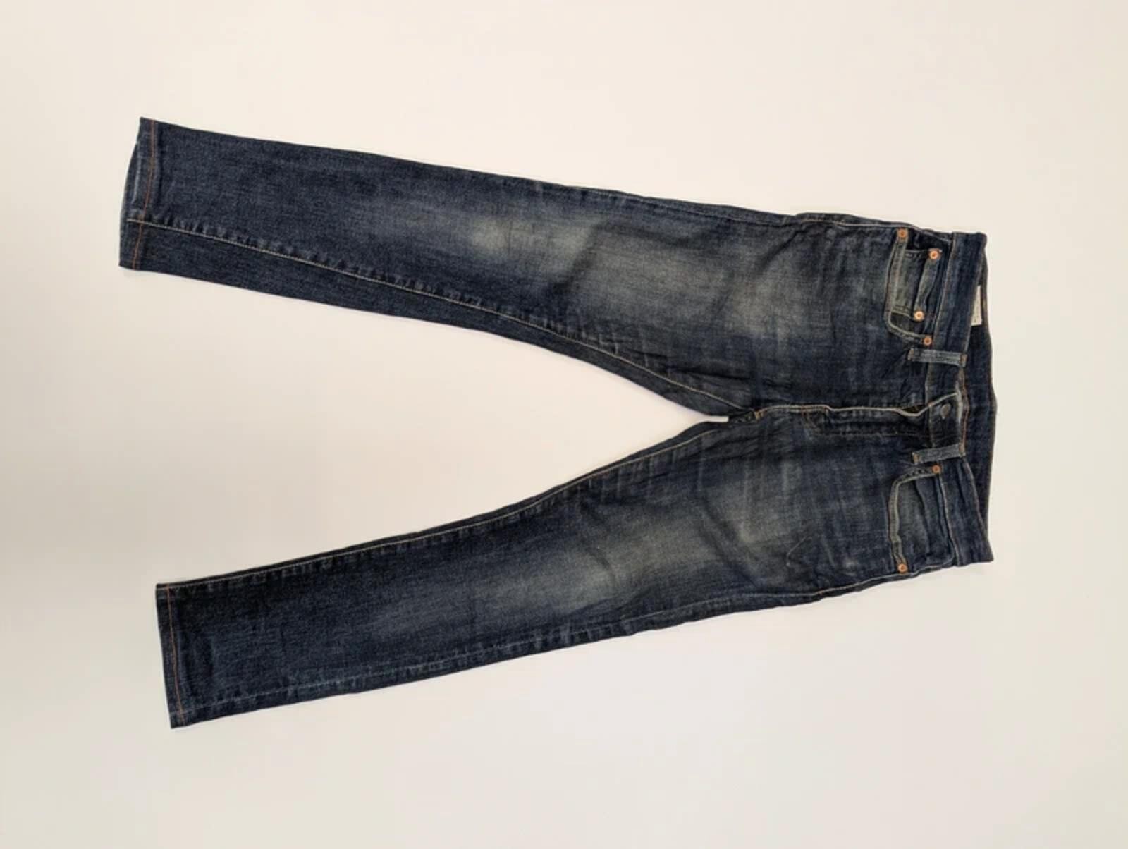 Levi’s 519 Premium Vintage Jeans W31 L28 Dark Blue Denim Made In Egypt