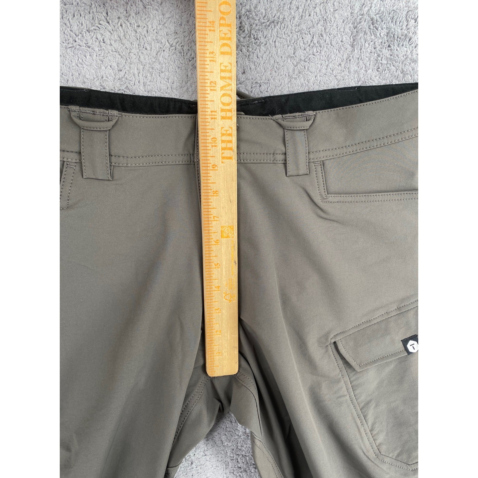 Truewerk T2 Werkpant 38×30 Brown Workwear Technical Tactical Utility Cargo Pants
