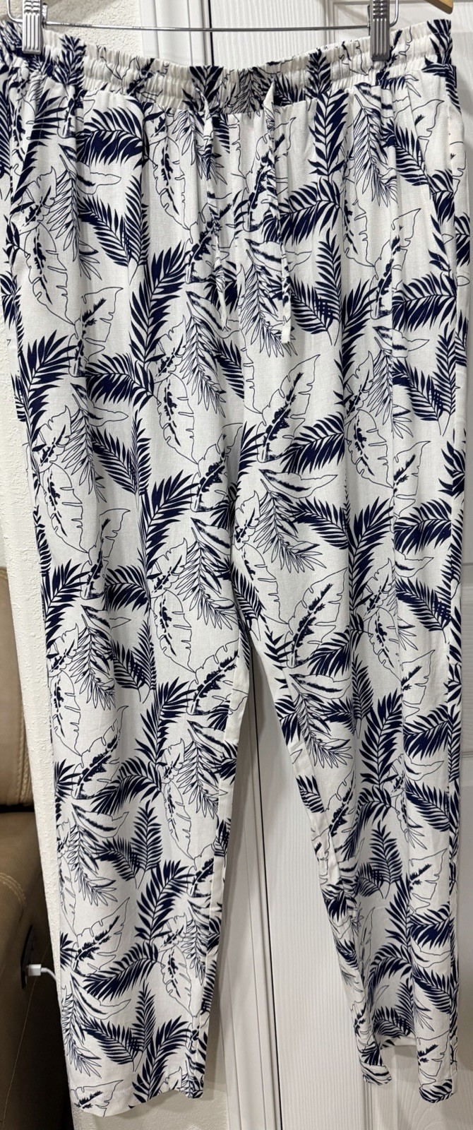 Men’s COOFANDY button down Tropical Beach Bohemian Shirt & Pants Set L