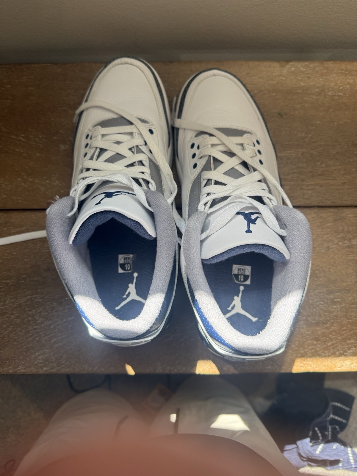 Jordan Air Jordan 3 “Midnight Navy” Sneakers with Box – size 10.5