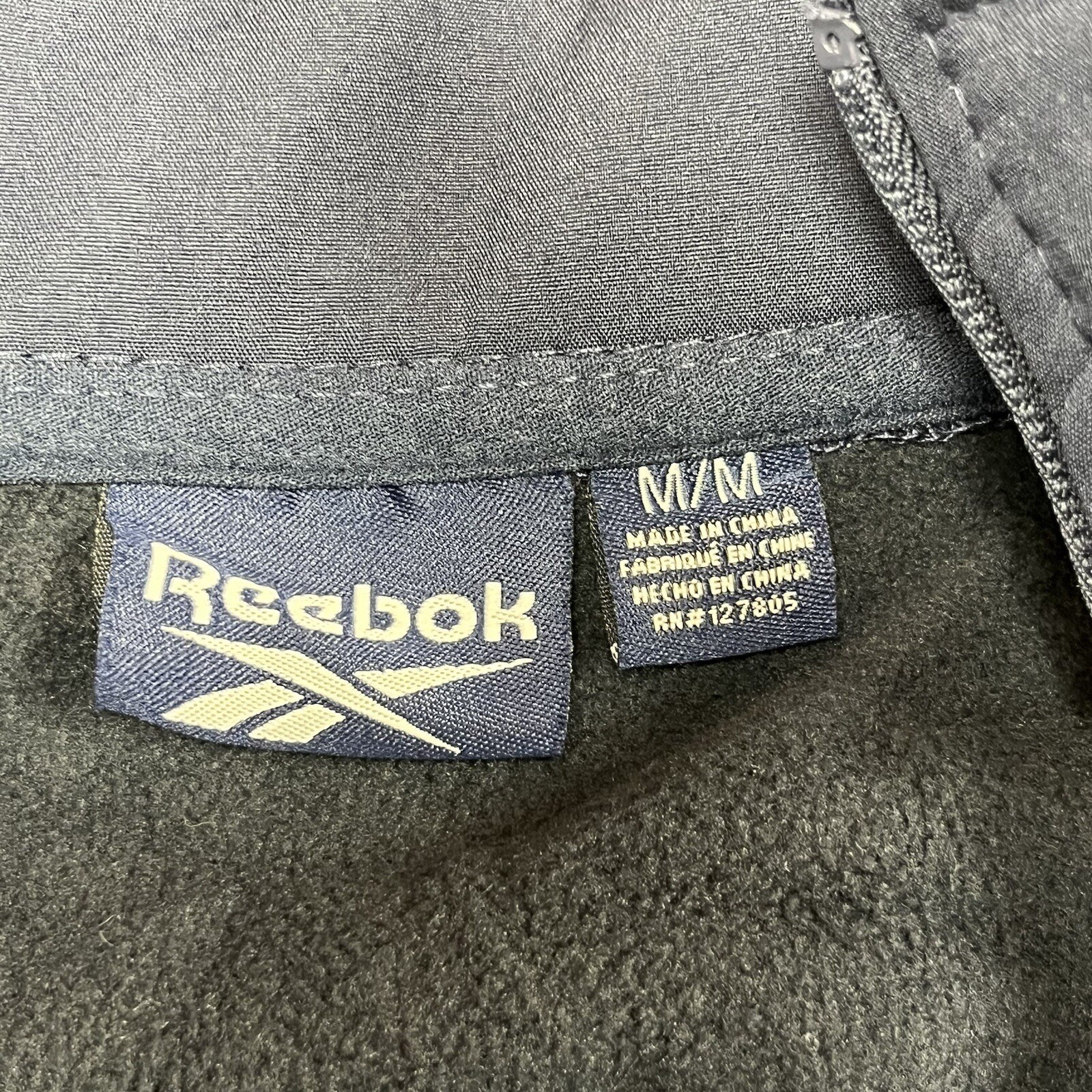 Reebok Mens Outerwear Jacket Poly/Spandex Blend Style# OMR1014H Size M MSRP $150