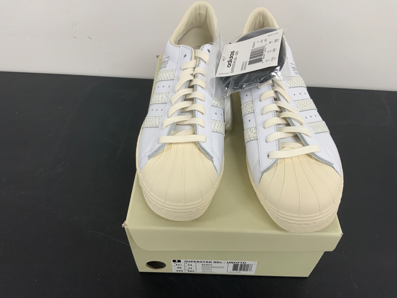 Size 11.5 – Undefeated x adidas Superstar 80s UNDFTD