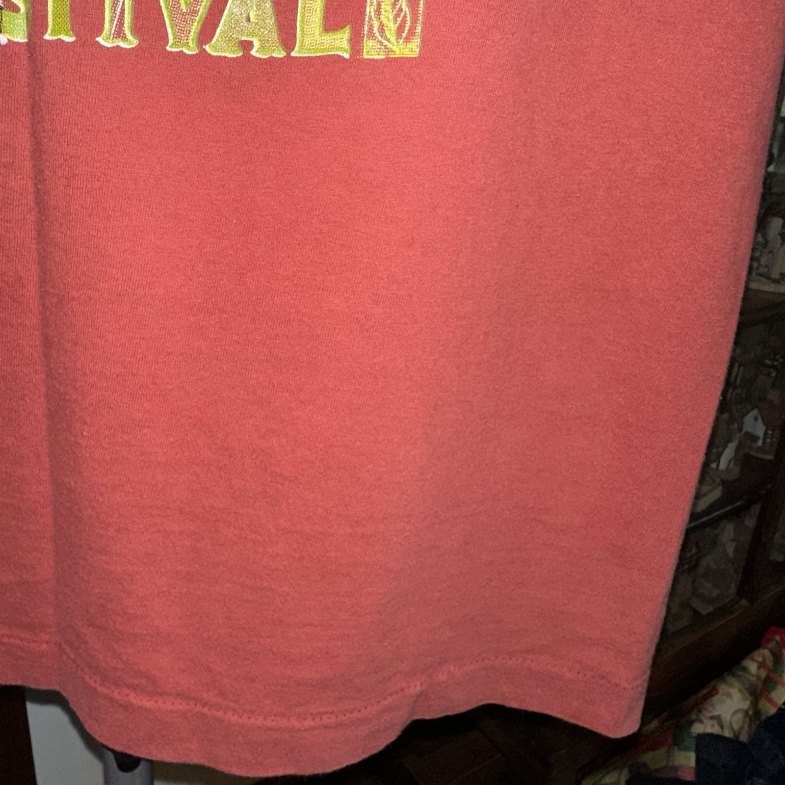 1997 Ann Arbor Summer Festival Art Single Stitch T-Shirt Mens L Graphic Tee VTG