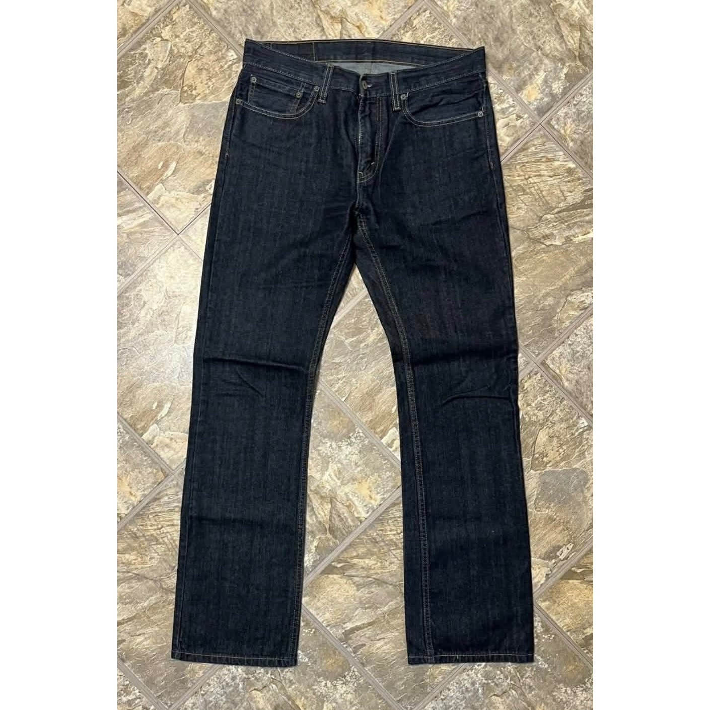 Levi’s 527 Slim Bootcut Jeans Mens 32×34 Dark Wash Denim Pants