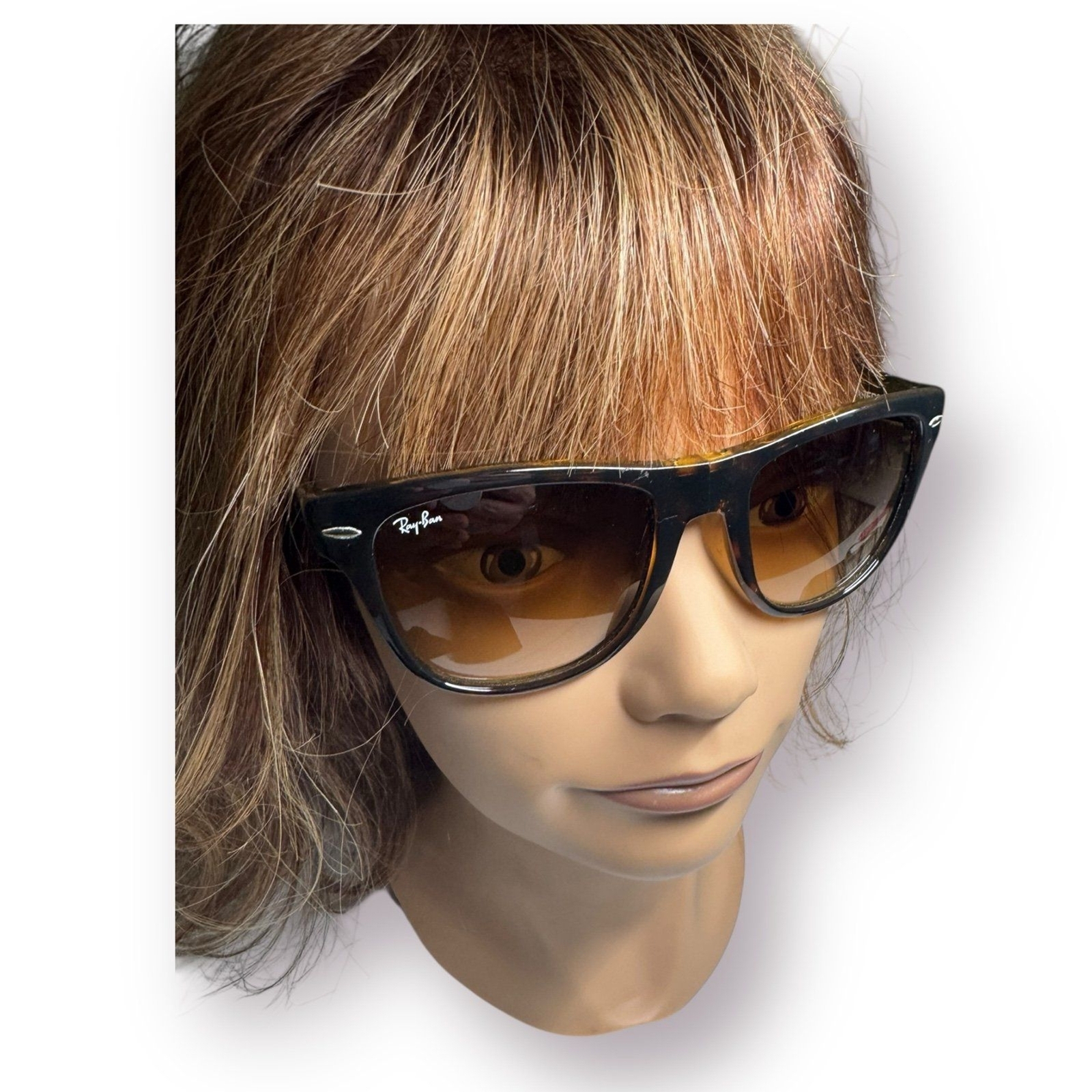 Ray-Ban RB4105 Wayfarer Folding Classic Sunglasses Polished Light Havana 710/51