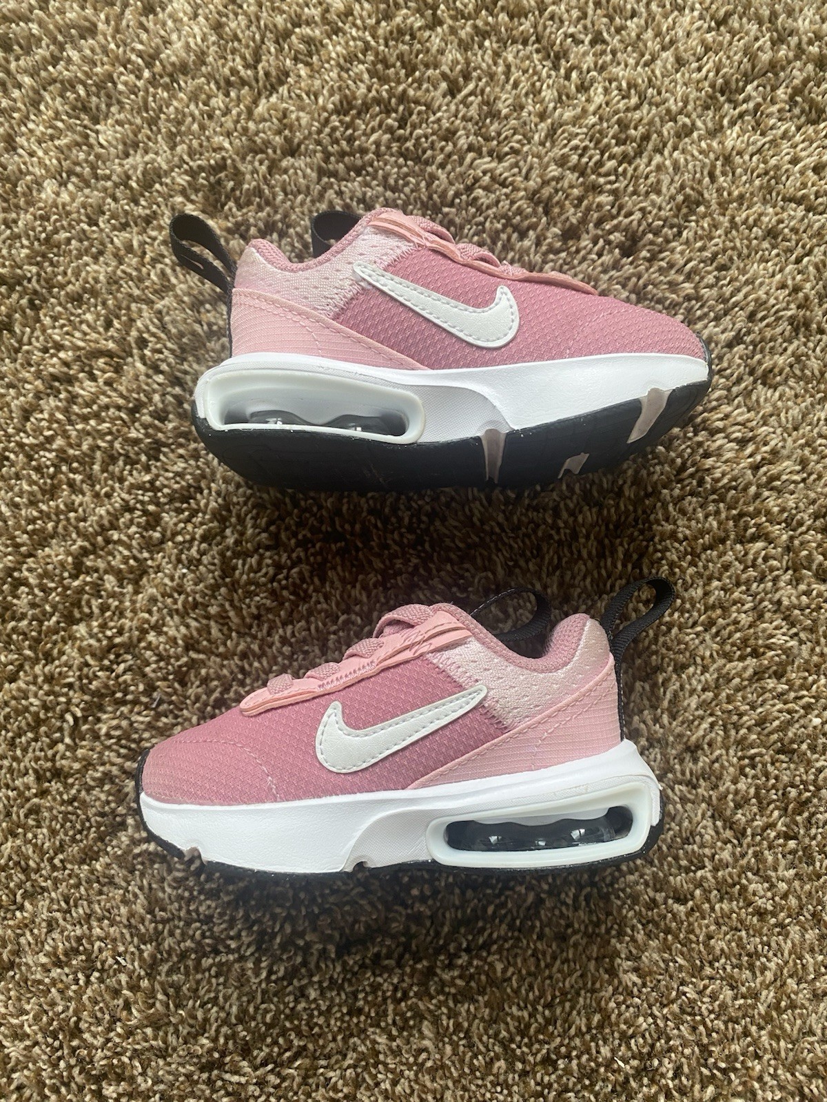 Nike Air Max INTRLK Lite Toddler Girls Pink White Sneakers Size 5C Shoes