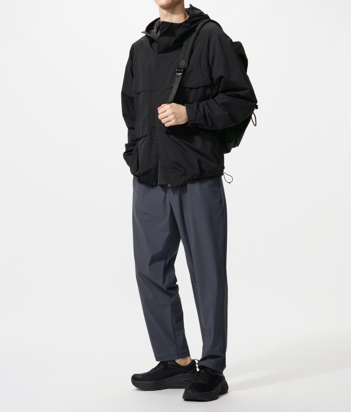 UNIQLO Ultra Stretch Pants Men XS–4XL 482928 Water Repellent Tapered Fit 4Colors