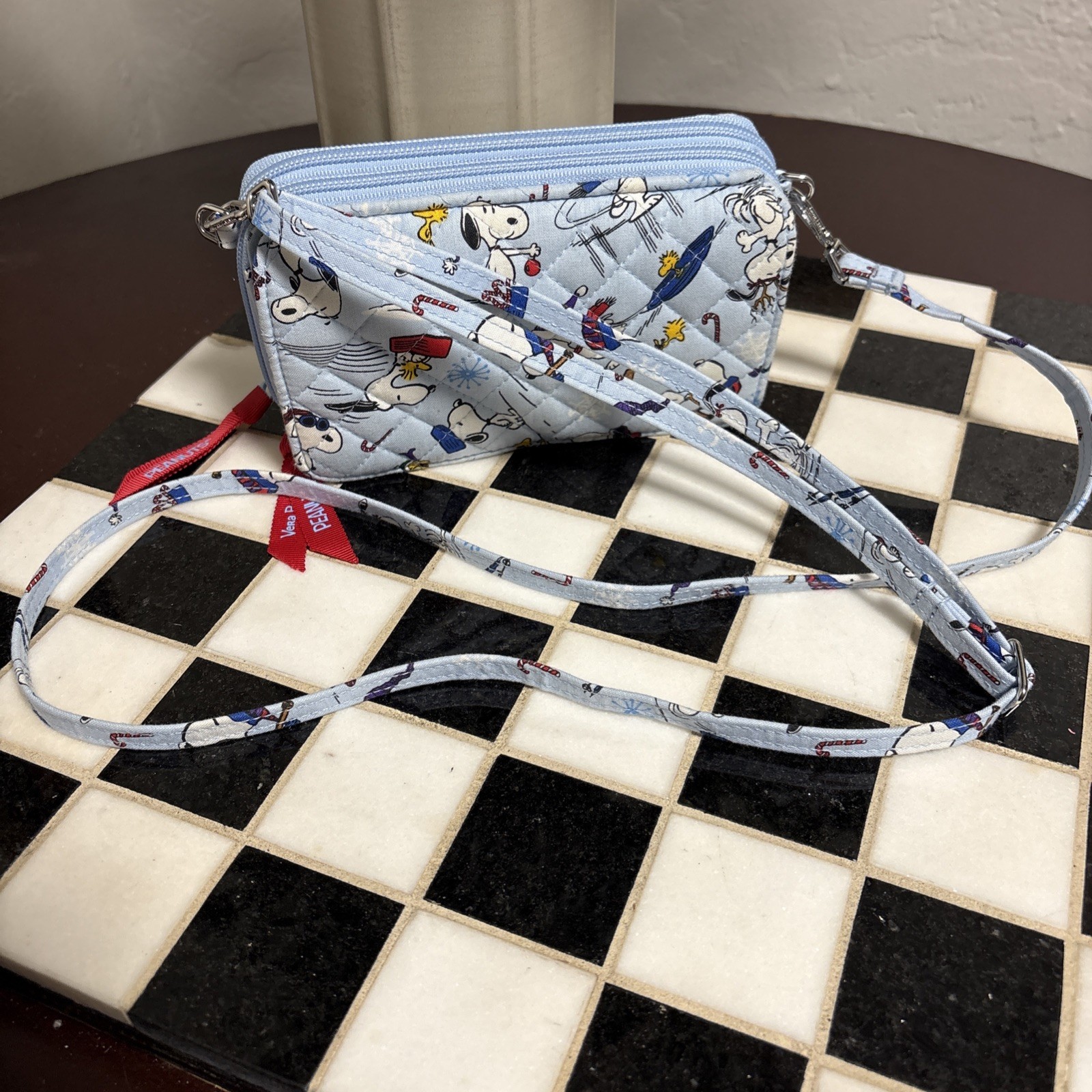 Vera Bradley 2021 Ski Jump Snoopy Peanuts Gang RFID All In One Crossbody Bag