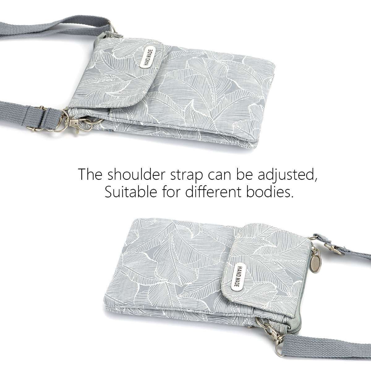 Women Small Cross-body Cell Phone Case Shoulder Bag Purse Pouch Handbag Wallet