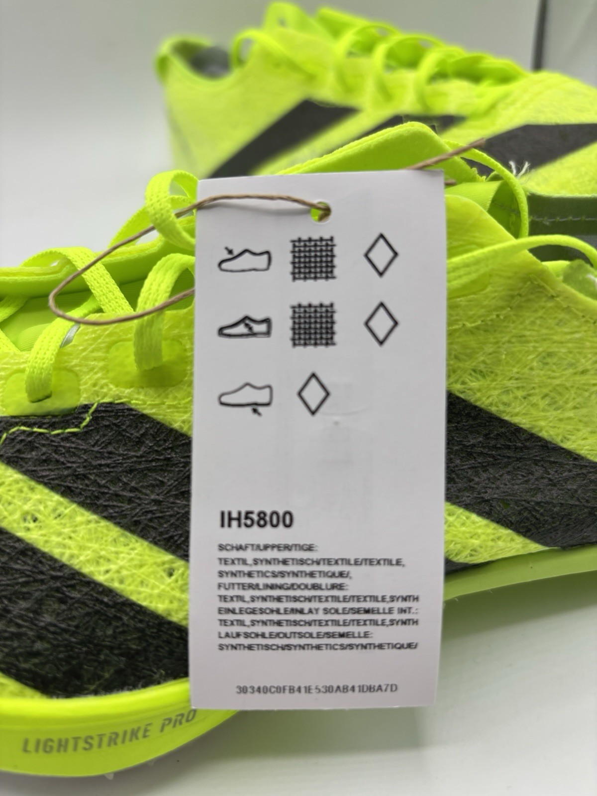 Adidas Adizero Prime SP3 Strung Track Spikes IH5800 Size 6.5