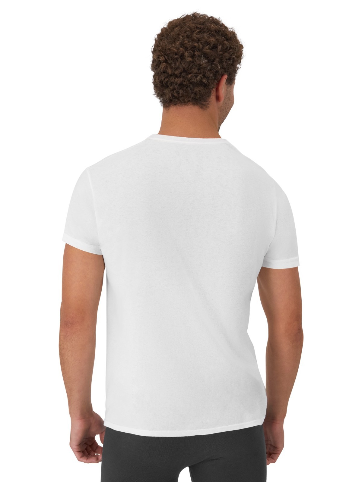 Hanes Men’s Super Value Pack White Crew T-Shirt Undershirts, 10 Pack 2XL
