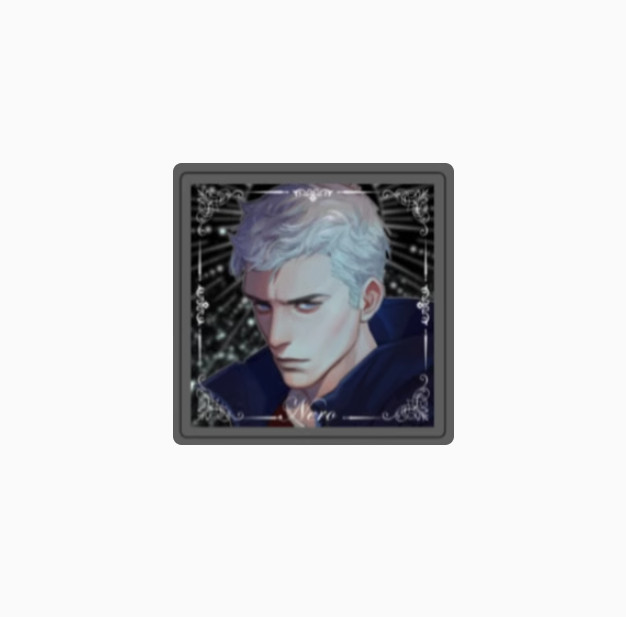 Devil May Cry Vergil Nero Dante Acrylic Coaster Desk Cup Coaster Cosplay Prop YZ