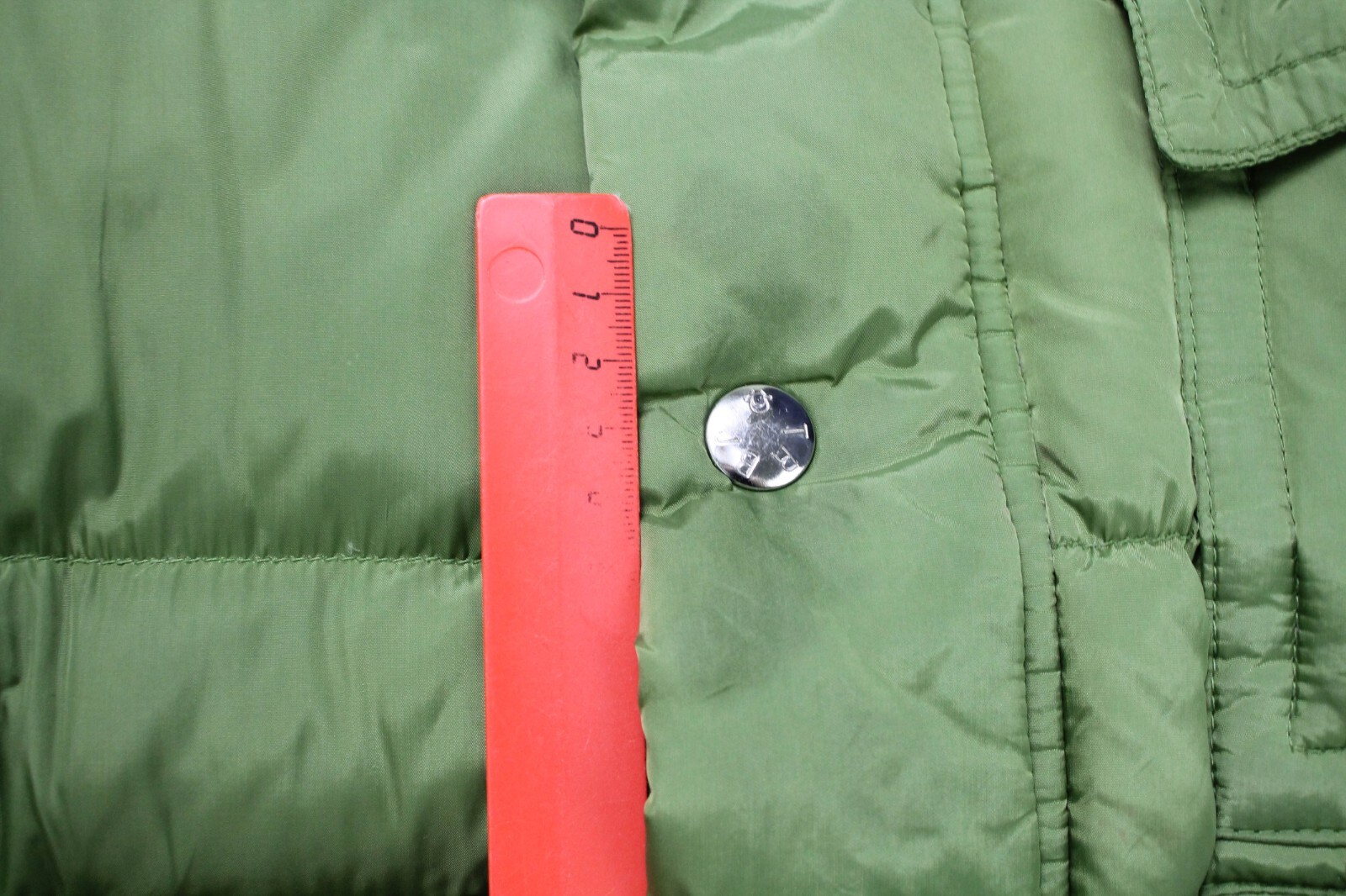 True Religion Down Jacket Mens Large Zip Up High Neck Pockets Lined