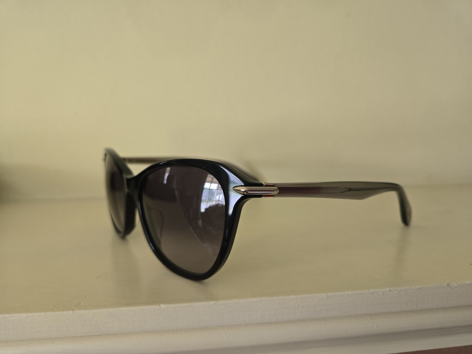 Rag & Bone Women’s 55 mm Black Sunglasses RNB1060-S-807-55 Free Ship! 55-18-140