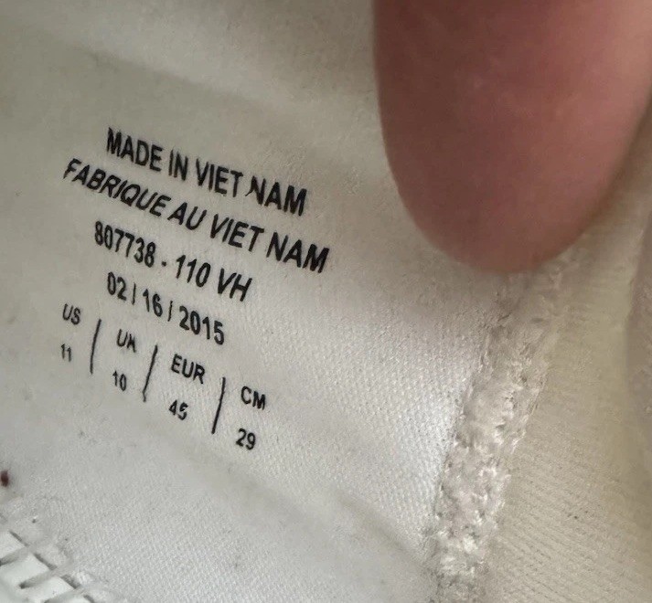 Nike Payaa Premium Qs Sneakers White/Blanc Size 11 807738-110